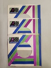 45 RPM 7" RECORD SLEEVES CO. SLEEVE 3 PACK SEE PHOTOS - Atlantic SLV191