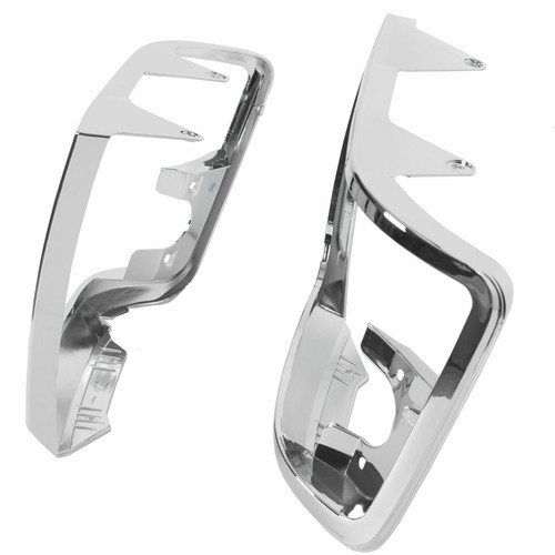 HECASA Chrome Headlights Trim Bezel Pair For 1992-1996 Ford Bronco F150 Pickup - Bild 17 von 17