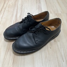 Vintage Dr. Martens Leather Oxford Derby Shoes 1461 Size 12 Made In England