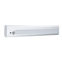 Led Wandleuchte Alu Weiß Batterie Osram 4000 K Sensor L:31,4Cm Wandlampe BüRo
