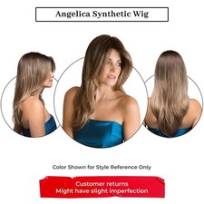 Noriko Angelica Synthetic Wig by Rene of Paris - Medium Brown