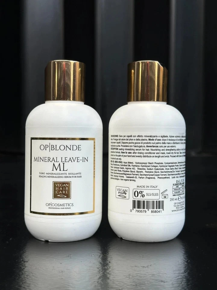 VEGAN-OP/CARE Hair REPAIR/BONDING SYSTEMS Repair Serum 250ml SLS FREE - Image 2 of 4