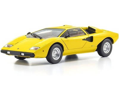 ミニカー Lamborghini Countach LP400S Proto type LAMBORGHINI COUNTACH LP 400 YELLOW 1/18 DIECAST MODEL CAR BY