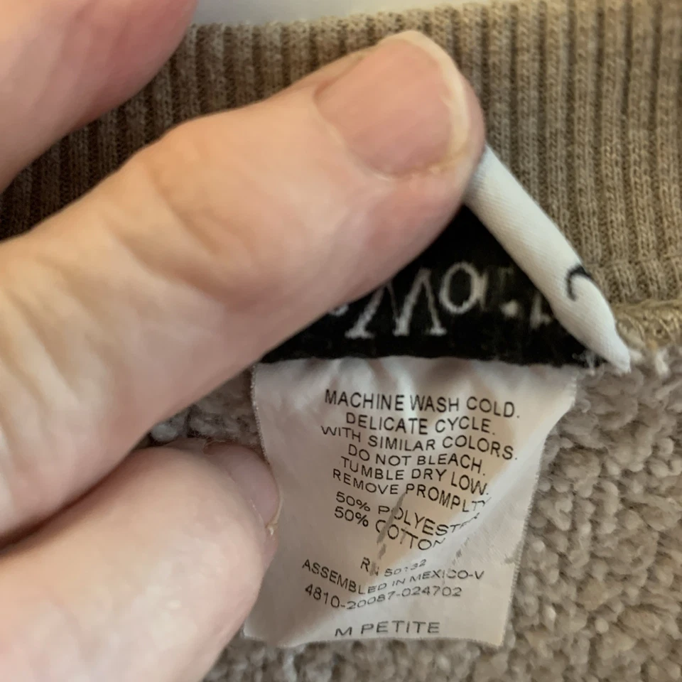 Bon Worth 复古刺绣鸟开衫毛衣纽扣 MP 棉混纺 — 第 3/4 张图片