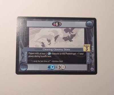 My Little Pony CCG Clearing Gloomy Skies Uncommon Card