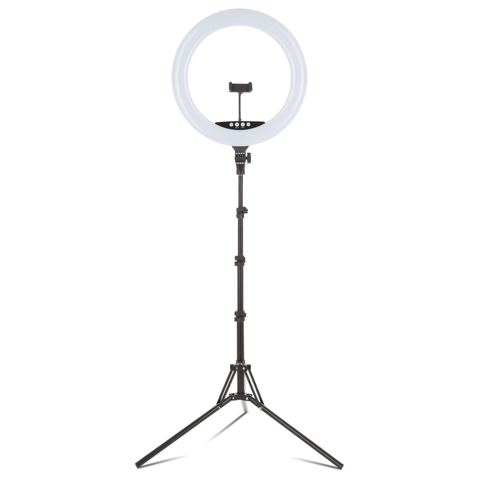 Vivitar 18" LED RGB Ring Light with Tripod, Phone Holder USB Charging Ports