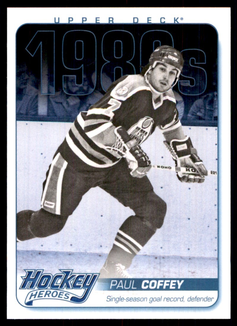 2013-14 Upper Deck Hockey Heroes 1980s Paul Coffey Edmonton Oilers #HH41