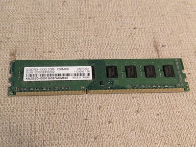 UNIFOSA DDR3 2GB 1333MHz DIMM 240-Pin RAM UNIFOSA Gddr3-1333 Module