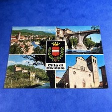CARTOLINA COLORI COLLEZIONE CITTA' CIVIDALE SOUVENIR - VIAGGIATA 