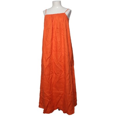 COS, Maxikleid, Größe: 36, Orange, Leinen, Einfarbig, Damen #vit