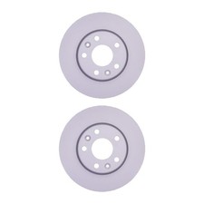 2 Bremsscheiben außenbelüftet Ø 68 mm 24 mm HELLA für u.a. DACIA DUSTER