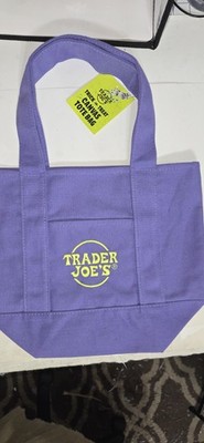  NEW Trader Joe s Mini Halloween Tote Bag (Purple)   SHIPS TODAY!