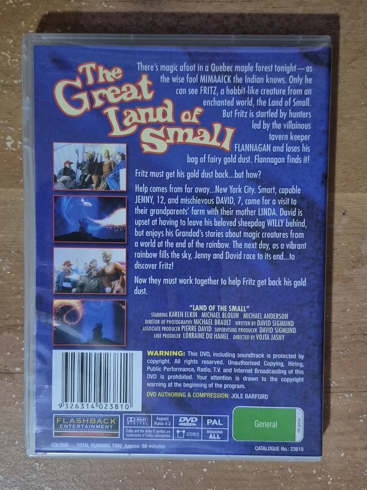 The Great Land Of Small DVD (All Regions) Like New! Free Post Aus Wide 🔥 - image 4 of 4