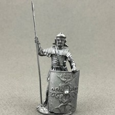 Roman Legionary 54 mm, Metal toy soldier, Ancient Rome, Highly detailed figure