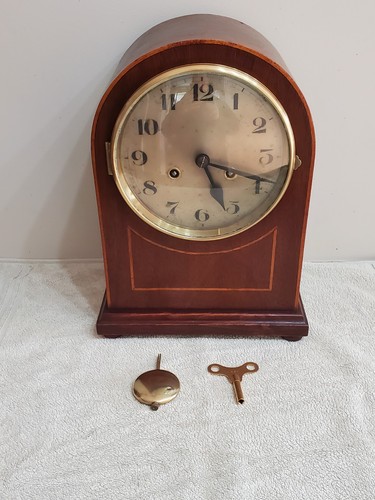 Restored. Antique Striking Mantel Clock By The Wurttemberg Clock Company.