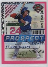 2024 Panini Prospect Edition Pink Velocity Prizm 38/79 Ty Southisene #140 8d2