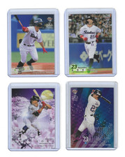 Norichika Nori Aoki (4) 2020 BBM Japanese Baseball Cards CROSS BLOSSOMS