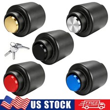 Trailer Coupler Lock Fits 2-516 Inches Couplers Heavy Duty Steel Tow Hitch Lock