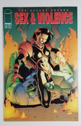NM M Savage Dragon: Sex and Violence #2 1997 Image Z192
