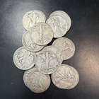 ROLL OF 20 WALKING  LIBERTY HALF DOLLARS 90% SILVER - $10 FACE VALUE  Roll 6