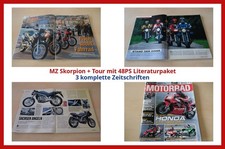 MZ Skorpion + Tour mit 48PS Literaturpaket - 3 komplette Zeitschriften