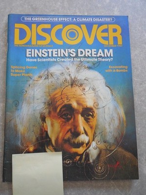 DISCOVER Magazine, DECEMBER 1983, ALBERT EINSTEIN'S DREAM, EXCAVATING W/A-BOMBS