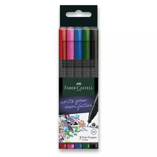 4005401516040 Cienkopis Faber-Castell GRIP 5 3790₽