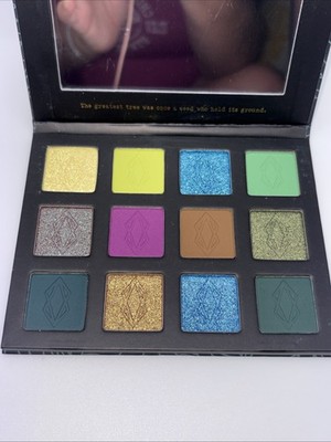 NIB! Lethal Cosmetics Multi-Color 12-Pan Pressed Powder Eyeshadow Palette -19.2g