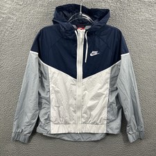 Nike Jacket Womens Medium Windrunner Hooded Full Zip Training 898725-420