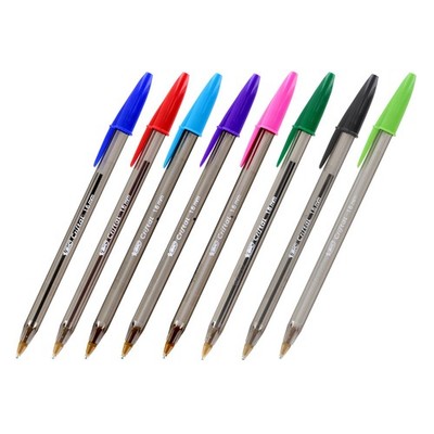 Bic Usa Inc BICMSBAP81 19627 Bic Cristal Xtra Bold Pack Of 8