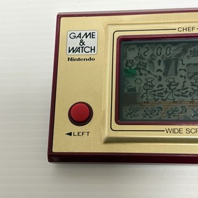 Nintendo Game & Watch FP-24 Chef Multi Screen Handheld Vintage Retro Tested