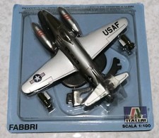 Modellino aereo militare AG-P019 SCALE  F-80 Fabbri Scala 1:100