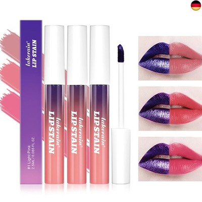 Peel Off Lip Stain 3 Farben Matte Tattoo Peel Off Lip Liner Set Langlebiger