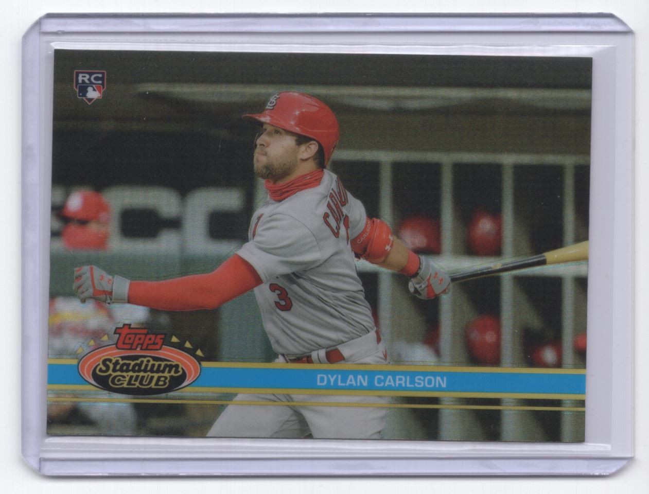 2021 Stadium Club Dylan Carlson Rookie St. Louis Cardinals #50