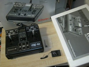 Radio Commande Graupner MC 16/20 Pour Modélisme – Occasion, Avec 3 Récepteurs
