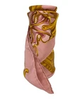 CHANEL                    silk scarf pink