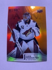 2021-22 Upper Deck Allure - Rainbow Ivan Prosvetov #R-31 Red Orange (RC)