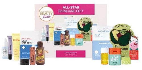 ULTA Beauty Finds ALL-STAR SKINCARE EDIT 13 Piece Sampler Gift Set $109 ...