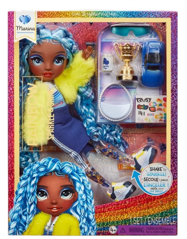 T1 Rainbow High Sparkle & Shine Fashion Doll - Marina
