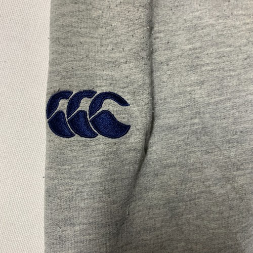 Vintage USA Rugby Hoodie Herren Large Pullover Sweatshirt Canterbury CCC grau XXXL - Bild 2 von 10