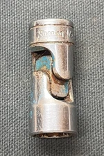 Snap-on Tools USA FU16A 1/2" SAE Shallow Universal Socket 12pt Point 3/8" Drive