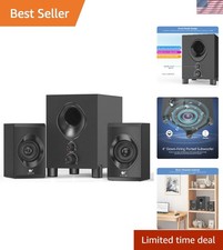 OROW 18W Bluetooth Computer Speakers with Subwoofer - Ideal for Gaming  Parties