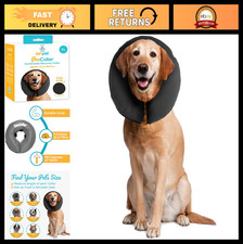 Inflatable Recovery Collar for Dogs Cats - Soft, Adjustable E-Collar for Surge