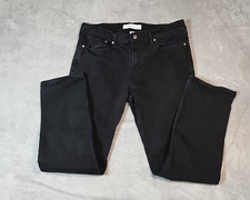 Calvin Klein Mens Jeans 34x32 Black Classic Straight Fit Stretch Style  40ZB704