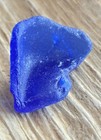 Xl Vintage Cobalt Blue Sea Glass-Partial Bottle Bottom– Rare!