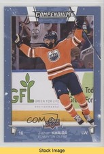 2017-18 Upper Deck Compendium Blue Jujhar Khaira #686 READ x1t