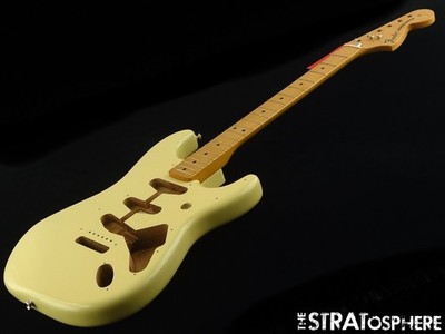 Fender Vintera II 70s Stratocaster Strat BODY & NECK Maple Vintage White $30 OFF
