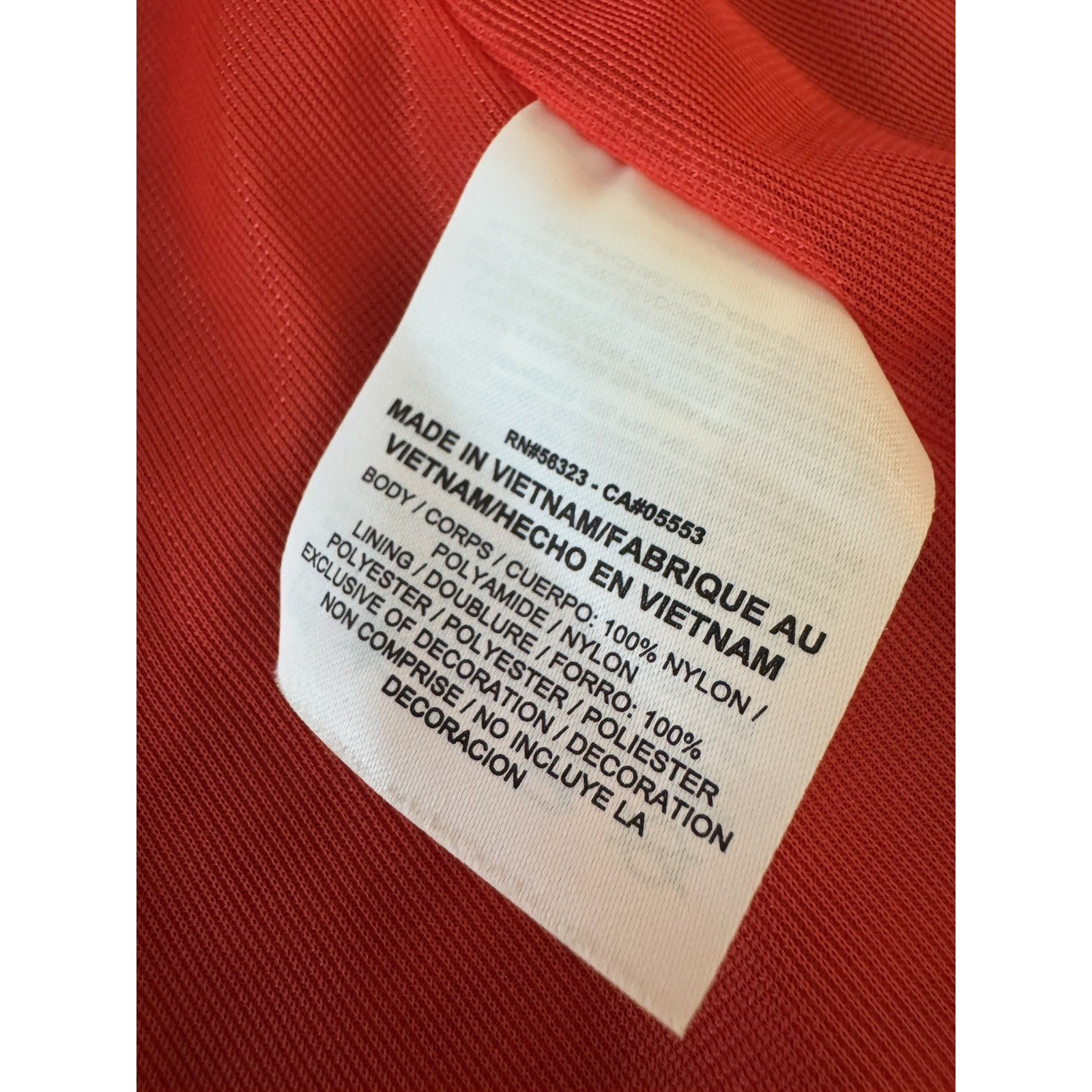 Nike Golf Convertible Jacket Women's Extra Small Red Softshell Majors Flight