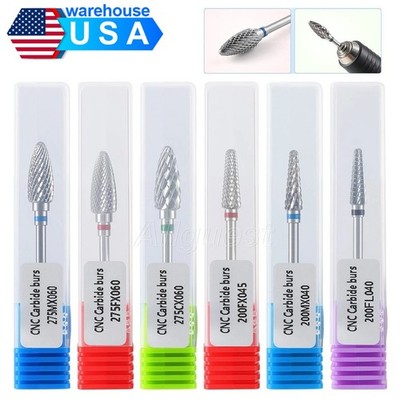AZDENT Dental Lab Tungsten Carbide Burs Low Speed Polishing Bur HP 2.35mm USA