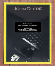 John Deere X465 X475 X485 X575 X585 Technical Service Repair Manual - Tm2023